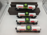 Lionel #6-21769 set of 4 centennial tankers sequential 19621-24 O gauge 1999 O SCALE Like New