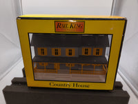 MTH 30-9001 O Gauge Country House Gray with Yellow Shutters. O SCALE Like New