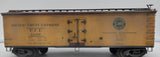 Atlas 6708-7 O SCALE PACIFIC FRUIT EXPRESS WOODSIDE REEFER CAR (3 RAIL) #35278 NEW Weathered As Is