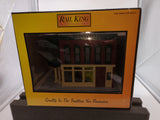 MTH Railking 30-90069 Bagel Shop Corner Building - Lenny's Bagel Shop O SCALE Like New