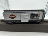 MTH Premier 20-90228B Harley-DavidsonDyna Super Guide 40' Box Car 2005 . O SCALE NEW