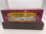 MTH Premier 20-97881 Peabody Coal 70-ton 3-Bay Hopper Car No. 4002 4007 O SCALE Like New