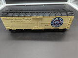 MTH Railking 30-7830 Iron City Beer 1 Reefer Car - Iron City Beer (Cream with Blue Logo) O SCALE Like New Limited