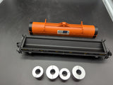 Atlas 3001722-2 0 42' Coil Steel Car Road 100010 (3 Rail) CSIX O Scale  Like New