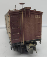 Atlas 6708-7 O SCALE PACIFIC FRUIT EXPRESS WOODSIDE REEFER CAR (3 RAIL) #35278 NEW Weathered As Is