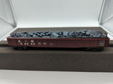 MTH Railking 30-7008 6 Car Set  Louisville & Nashville, Steel Caboose 1067, Box Car 97882, Flat Car with Trailor, 47608, Operating Craine 40029, Gondola 56943, Tank Car 20975 O SCALE Used Excellent