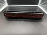 MTH Railking 30-69258 Pennsylvania 4-Car 60' Madison Passenger Set Baggage - 6589, Coach 1 - 1033, Coach 2 - 1038, Observation - Nasemond County. O SCALE Like New Damaged Box