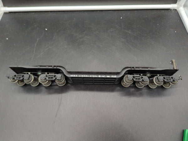 36900 Lionel 6-36900 depressed center flatcar with back shop O SCALE Like Ne