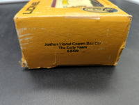 Lionel 6-9429 box car Joshua Cowen the early years 9429. O SCALE Used Excellent