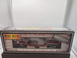 MTH Railking 30-8301 Santa Fe Die-Cast Dep. Center Flat Car #ATSF O SCALE Like New