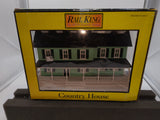 MTH Railking 30-9047 Country House Green with Dark Green Shutters O SCALE Like New