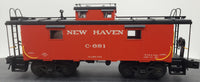Atlas 6671-2 O SCALE New Haven #c-681  NE-6 Caboose 3 rail NEW Damaged Box