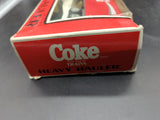 CocaCola  CocaCola Trains 850502 Heavy Hauler Tractor Trailer Flat Car Set Like New Damaged Box