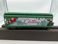 Lionel 3-18703 MERRY CHRISTMAS LIONSCALE 3-BAY HOPPER O SCALE Like New