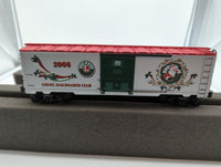 Lionel 6-29941 LRRC 2006 HOLIDAY BOXCAR O SCALE NEW