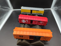 Lionel 6-29289 Rio Grande Santa Fe New Haven 6464 BC Series IX 3-car set ( NH 6464725, DF 6464-700, D&RGW 6464650)  O SCALE NEW