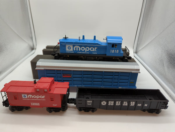 Lionel 6-11818 Mopar Historical Express Set in original box O SCALE Like New