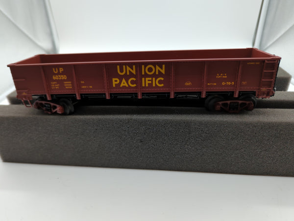 MTH Premier 20-98094 Union Pacific 55 Ton All Steel Drop Bottom Gondola Car No. 60350. O SCALE Used Excellent