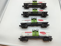 Lionel #6-21769 set of 4 centennial tankers sequential 19621-24 O gauge 1999 O SCALE Used Excellent Damaged Box