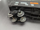 Lionel 6-17404 Illinois Central Gulf ICG gondola with coil covers 245998  O SCALE Like New