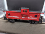 Lionel 6-19704 Western Maryland WM extended vision caboose with smoke O SCALE Like New