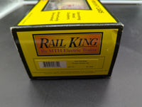 MTH Railking 30-7838 Iron City Beer Reefer Car - Iron City Beer (140th Anniversary) O SCALE Like New