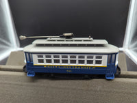 MTH Railking 30-5230 City Lines Bump-n-Go Trolley #701. O SCALE Like New