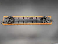 MTH Premier 20-95147 Norfolk Southern 60' Flat Car w/(4) ScaleTrax 10" Straights No. 992229 O SCALE Used Excellent