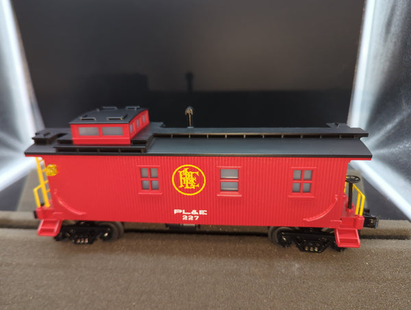 MTH Railking 30-4106C Pittsburgh and Lake Erie P&LE Woodsided Caboose O SCALE Like New