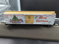 MTH RK-7410 Christmas Semi-Scale Box Car O Scale NEW