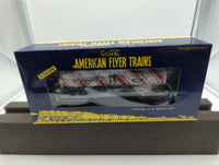 Lionel 6-48424 AMERICAN FLYER CANDY CANE TANK CAR S SCALE Like New