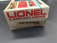 Lionel 6-9319 1979 TCA Disneyland CA Convention silver Bullion  mint car O SCALE Like New