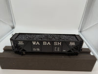 Lionel 6-16417 Wabash black quad hopper car with coal 1995 O scale Like New