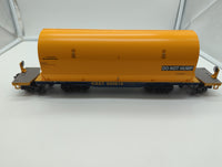 MTH Premier 20-98399 CSX 47' TTX Heavy Duty Flat Car w/Cover #600510. O SCALE Like New Damaged Box