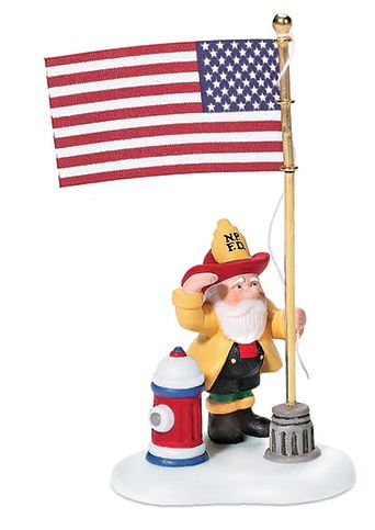 Department 56 56.56820 Raising the Flag at the North Pole-- North Pole Series
