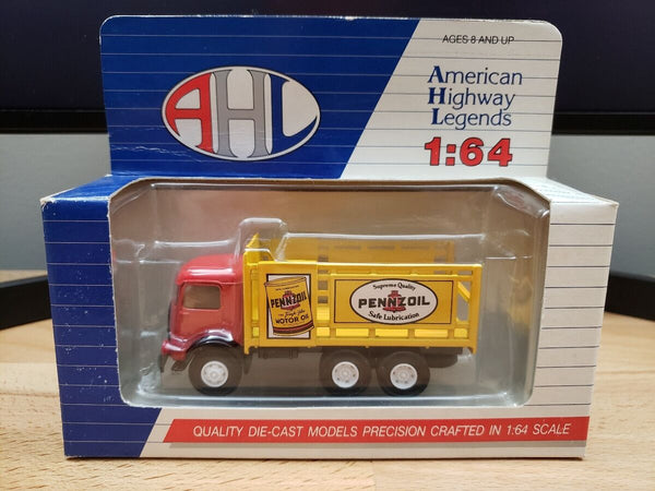 American Highway Legends AHL L02022 Pennzoil Truck HO 1:64 scale