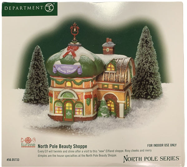 Department 56 North Pole Series 56.05733 North Pole Beauty Shoppe