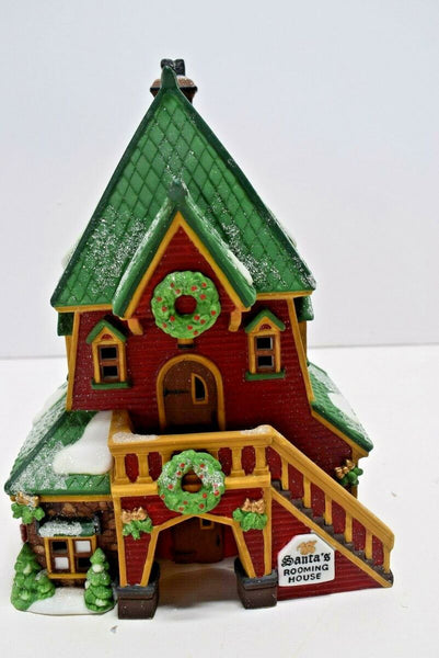 Department 56 North Pole Series 56386 Santa Rooming house