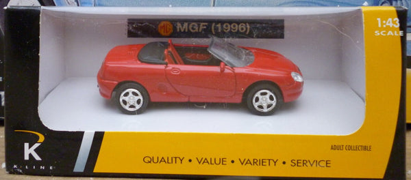 K-Line Kruisers 1996 MG MGF Die-Cast Car