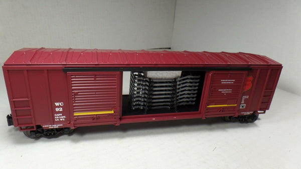Lionel 6-17231 Wisconsin Central Double Door Boxcar with Autoframes