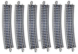 Bachmann 44804 EZ Track 19" Radius 6 pack N Scale NEW