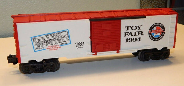 Lionel 6-19931 1994 toy fair boxcar