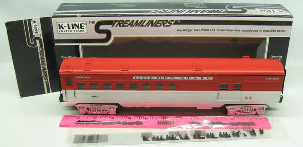 K-Line K4500 - 101C Golden State Passenger Car #6015 O SCALE Like New