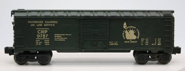 Lionel 6-9787 Jersey Central Boxcar (Green) O Scale SZ