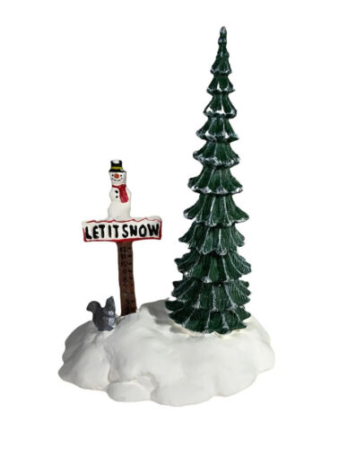 Department 56 5259-4 Let it snow Snowman Sign