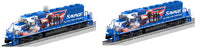 Lionel 2233551 SAVAGE SD40-2 Legacy Engine #8638 WITH 2233559 SAVAGE Non-Pwd (Set of 2) O Scale NEW
