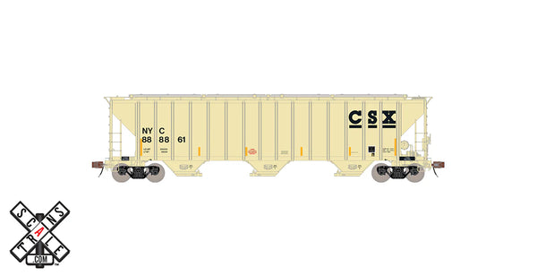 ScaleTrains HO Scale Pullman Standard PS-2CD 4785cf Covered Hopper  CSXT NYC 888861 NEW