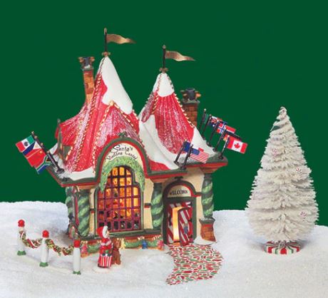 Department 56 North Pole Series 56.56407 Santa's Visiting Center