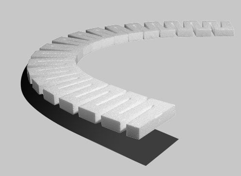 Woodland Scenics WDS ST1406 WDS1406 1/2" Risers  NEW