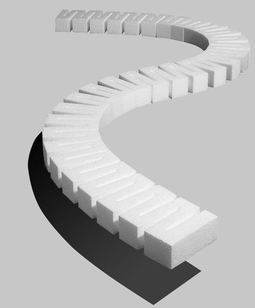 Woodland Scenics WDS ST1407 WDS1407 1" Risers   NEW